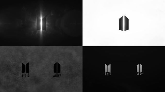 BTSとARMYのロゴマーク